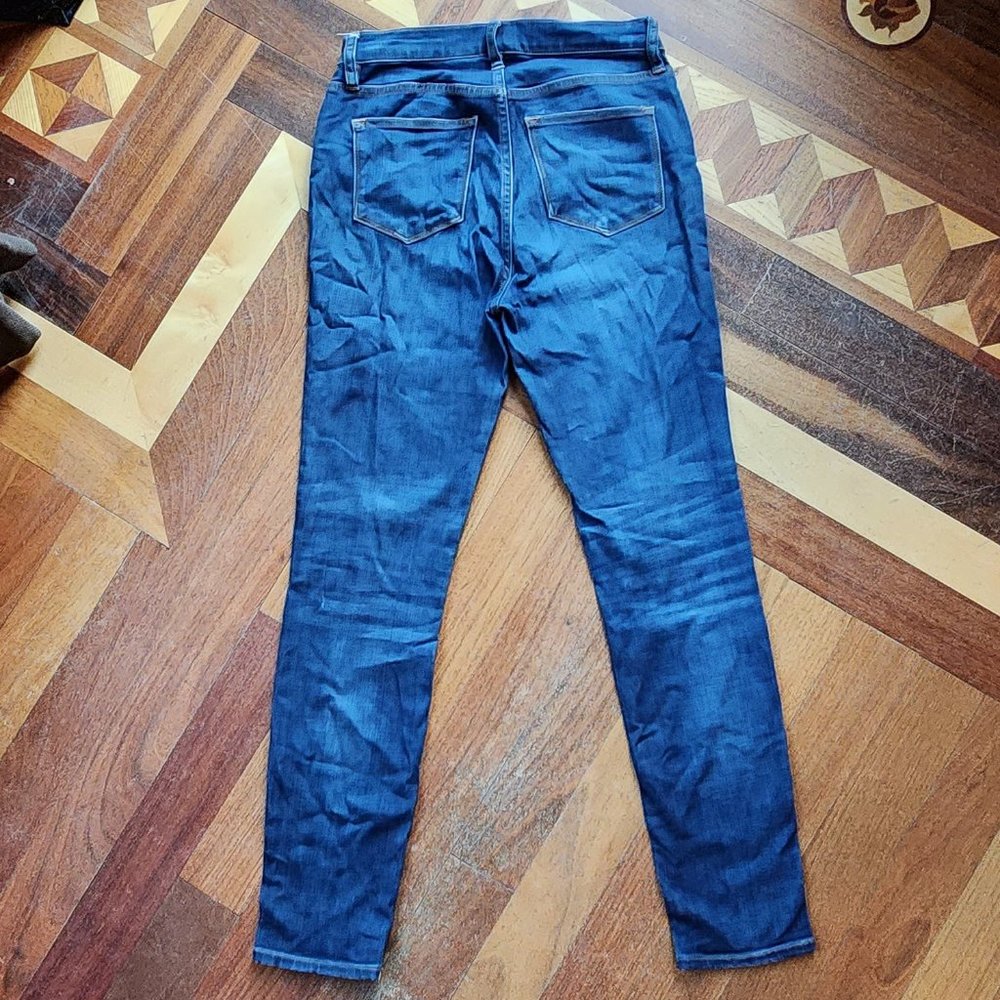 J.Crew Dark Wash Skinny Jeans Size 27 - Picture 12 of 13